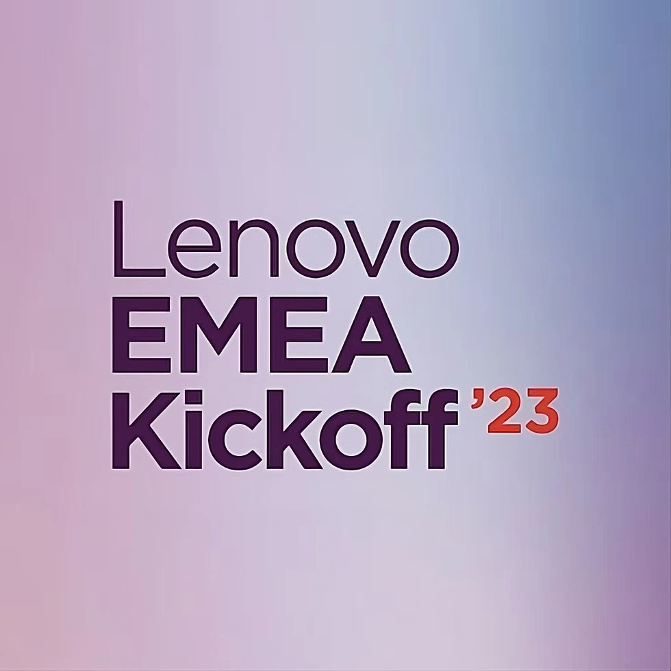 Lenovo EMEA Kickoff 2023: AI Innovation Showcase
