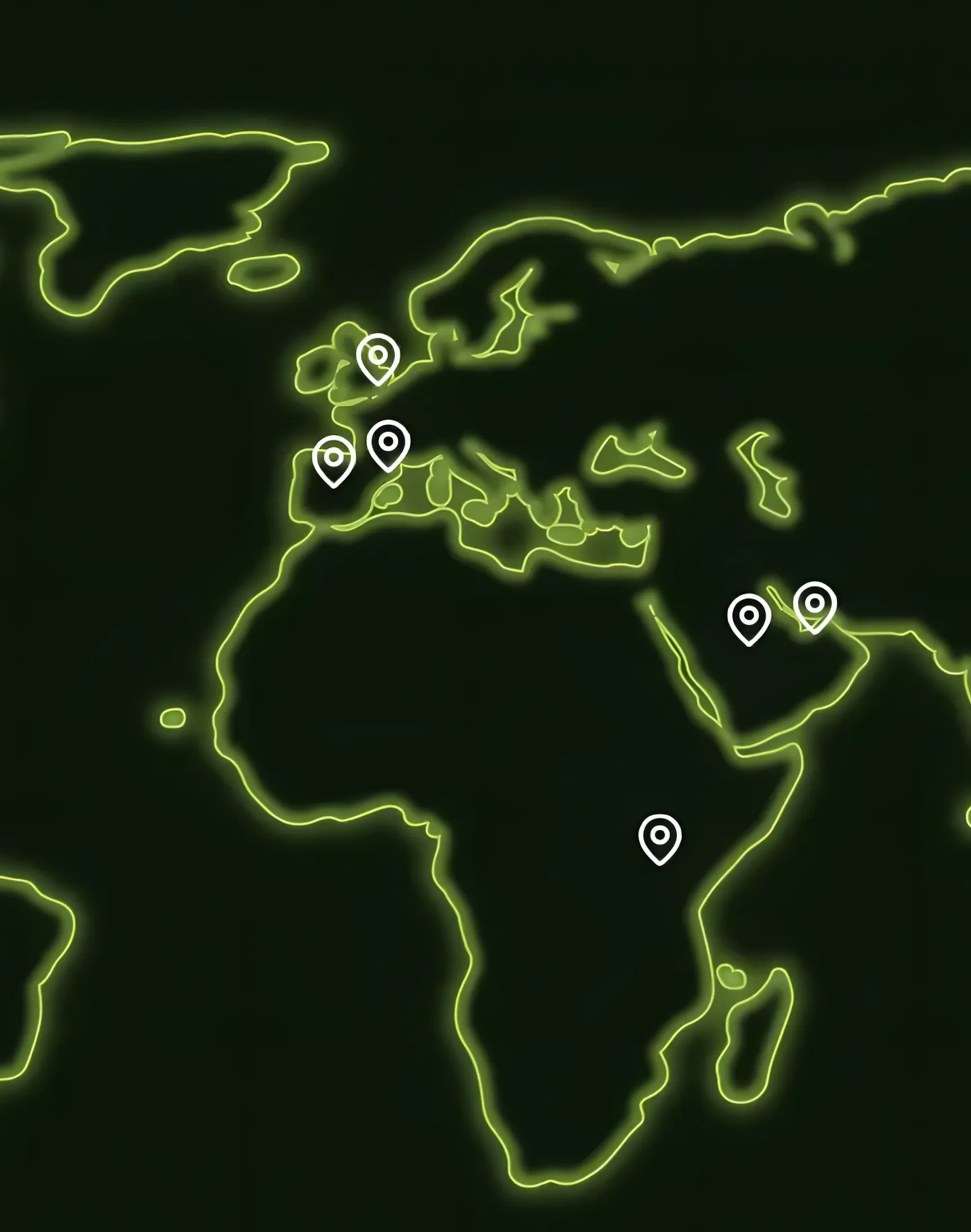 AIdeology Global Presence Map